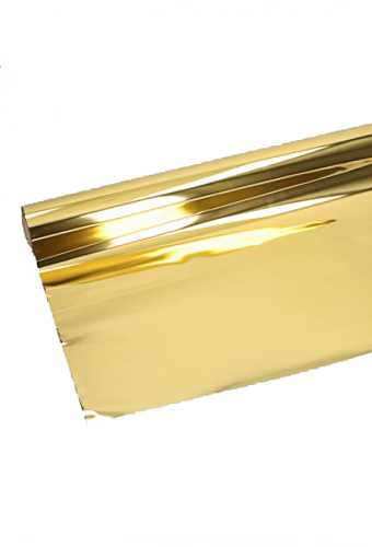 [K1080049] Cadeaufolie Metallic Goud & Zilver 100 cm x 25meter 30 mic