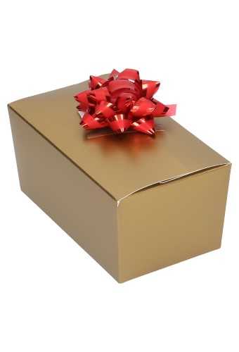 [K1360213] Bonbondoosjes Goud Bella 250 gram 11.3x6.5x5.5cm 25stuks