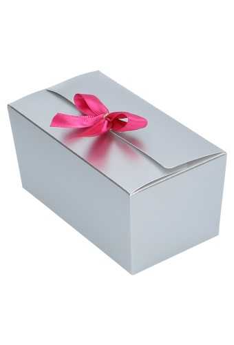 [K1360217] Bonbondoosjes Zilver Bella 250 gram 11.3x6.5x5.5cm 25stuks