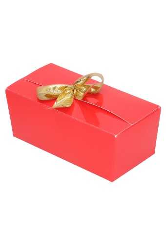 [K1360220] Bonbondoosjes Rood Bella 125 gram 10.6x5.3x4.4cm 25stuks