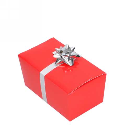 [K1360223] Bonbondoosjes Rood Bella 500 gram 13.4x7.7x6.8cm 25stuks