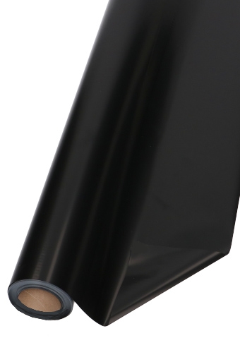 [K1080051] Kadofolie Zwart Mat Dubbelzijdig 70cm x 40meter 40mu