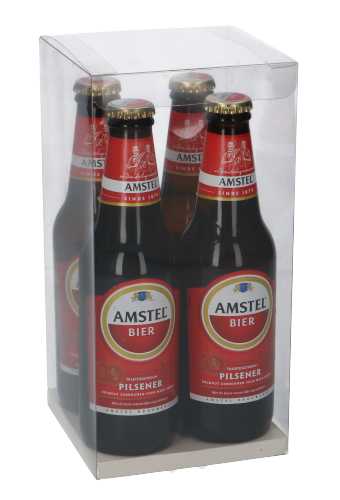 [K1270849] Transparant Kadodoosje Rechthoekig 12x12x24cm 10stuks