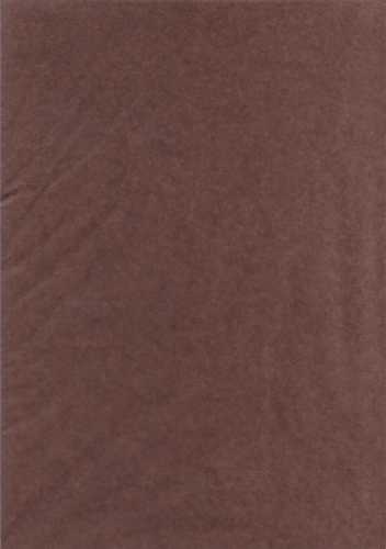 [K1090007] Zijdevloei - Vloeipapier Onbedrukt Chocolade Bruin 50x75cm 240 vellen