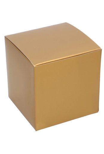 [K1270852] Kubus Kadodoosjes Goud 4x4x4cm 25stuks