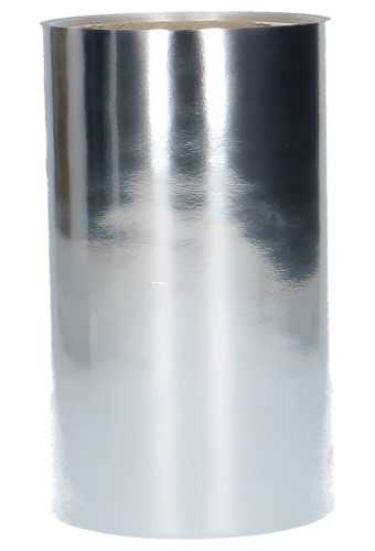 [K1580007] Breed Openings lint Metallic Zilver 15cm x 10meter