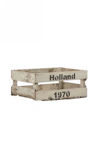 [161055] Fruitkist Middel Met tekst & HOLLAND Grenen 40x55x21cm 12stuks