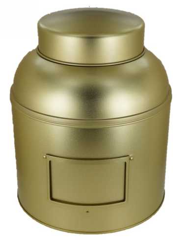 [1150071] Blikken Storage Tins Goud 20.3x24.3cm 6stuks