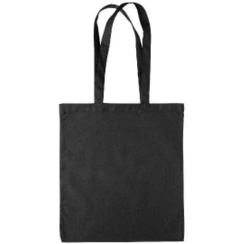 [1540115] Draagtas Katoen High Quality 140gr Zwart & Lang Hengsel 38x42cm