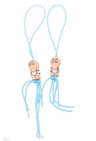 [K1340291] Gelukspoppetjes Geluksbaby Jongen Met Koord 100stuks