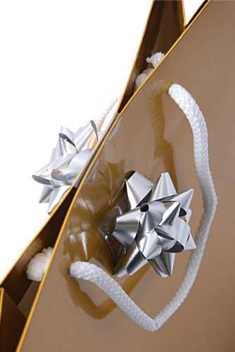 [K1370044] Tassensluiter 2x Mini Bows R50mm Metallic Mat Zilver 50stuks