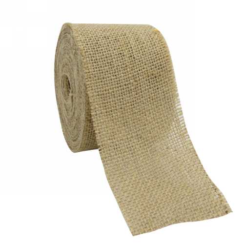 [K1390508] Geschenklint Jute Naturel Naturel 70mm x 8 meter