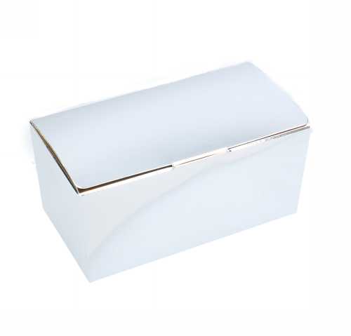 [K1360367] Bonbondoosjes Zilver Glans Nera 500 gram 14.3x7.3x6.8cm 25stuks