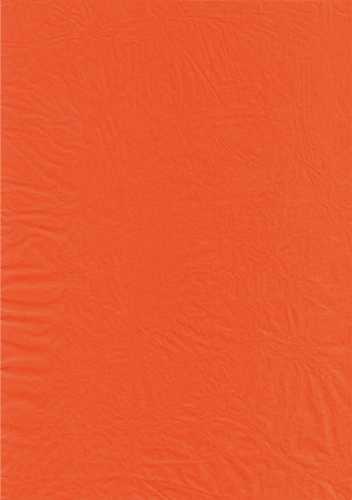 [K1090017] Zijdevloei - Vloeipapier Onbedrukt Oranje 50x75cm 240 vellen