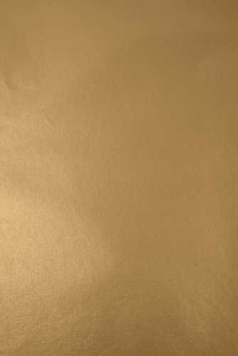 [K1090029] Zijdevloei - Vloeipapier Onbedrukt Metallic Goud 50x75cm 240vellen