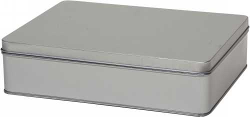 [1150032] Blikken Blanco Rechthoekig 24.4x18.5x6cm 14stuks