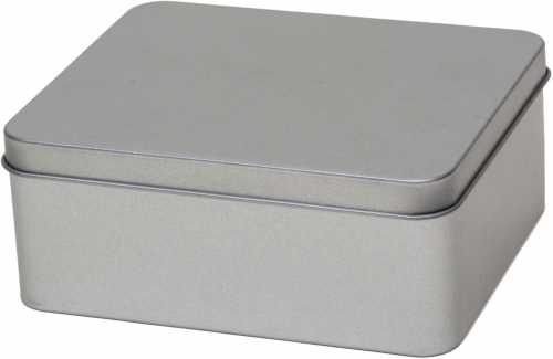 [1150037] Blikken Blanco Rechthoekig 14.2x11.7x5.8cm 10stuks