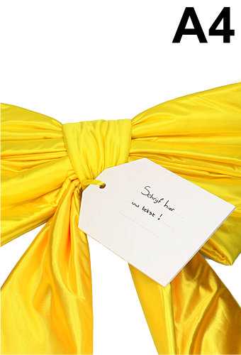 [K1290278] Kadokaart XL Wit A4 Formaat & Beschrijfbaar