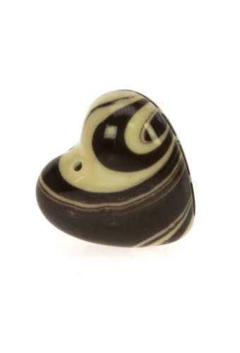 [1630106] Blikken Chocolade Mix Hart 6.5x6.1x3.5cm 24stuks