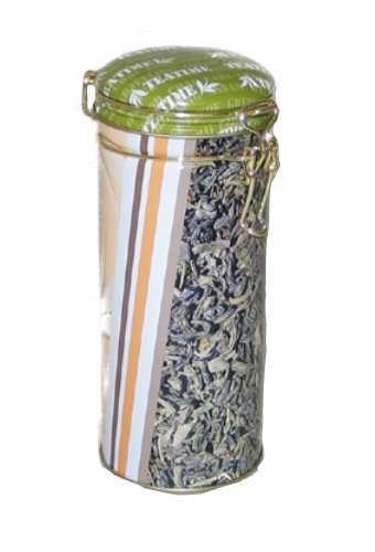 [1630138] Blikken Tea Time Rond 6.7x15.2cm 12stuks