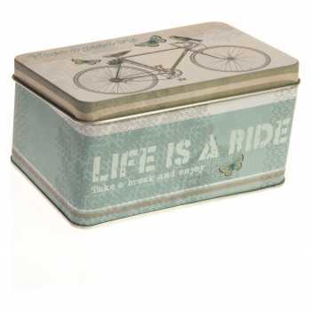 [1630181] Blikken Fiets Rechthoekig 14x8.8x6.4cm 12stuks