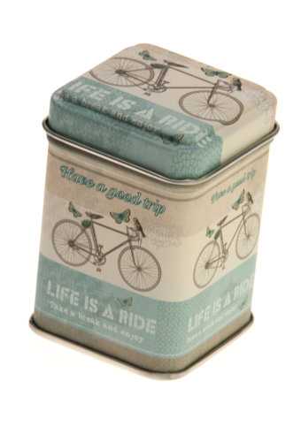 [1630184] Blikken Fiets Vierkant 4.3x4.3x6cm 24stuks