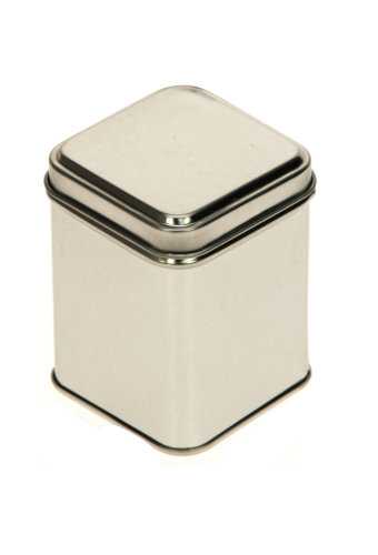 [1630202] Blikken Blanco Vierkant 6x6x8cm 24stuks