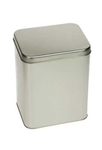 [1630211] Blikken Blanco Rechthoekig 14.7x11.5x18.5cm 12stuks