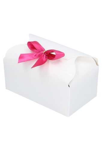 [K1360006] Bonbondoosjes Wit Golf 250 gram 11.5x6.5x6.5cm 25stuks