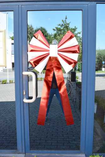 [K1290203] Magnum Strik Florence Metallic Rood & Wit 67x60+45cm