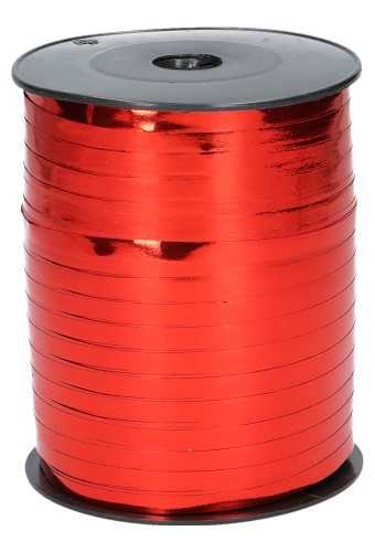 [K1010135] Krullint Metallic Reflex Rood 5mm x 500 meter