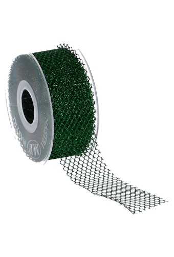 [K1390580] Luxe Kadolint Weblint Groen Metallic 40mm x 15meter