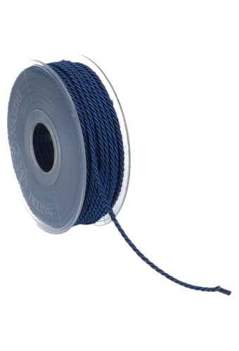 [K1400034] 2 HALEN & 1 BETALEN Kadolint Polyester Koord Donker Blauw 2.5mm x30m