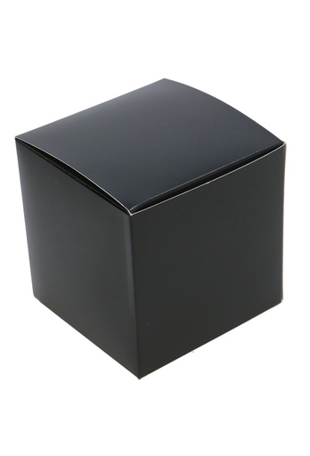 [K1270369] Kubus Kadodoosjes Zwart 6x6x6cm 25stuks