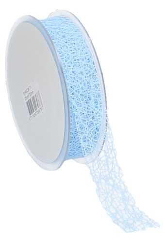 [K1390600] Cadeaulint Honey Weblint Blauw 25mm x 20 meter