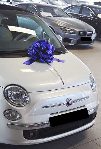 [K1290085] Autostrikken Groot Padova Metallic MAT Blauw d35+17cm Hoogte 22cm