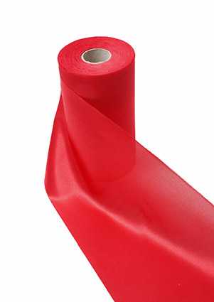 [K1570001] Geschenklint Stof Labro Rood 20cm x 30meter