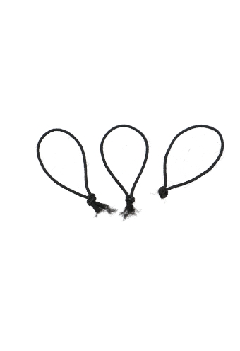 [K1390650] Elastiek Hanger Zwart 10cm 1000stuks