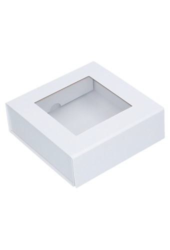 [K1271208] Luxe Magneetdozen New York Wit Mat & Venster 15x15x5cm 1200gr 25stuks