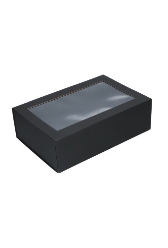 [K5551207] Luxe Magneetdozen New York Zwart Mat & Venster 33x22x10cm Los Model