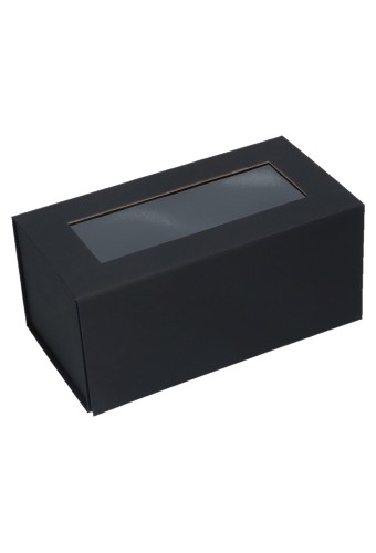 [K1271213] Luxe Magneetdozen New York Zwart Mat & Venster 22.5x11x10cm 1200g 25st