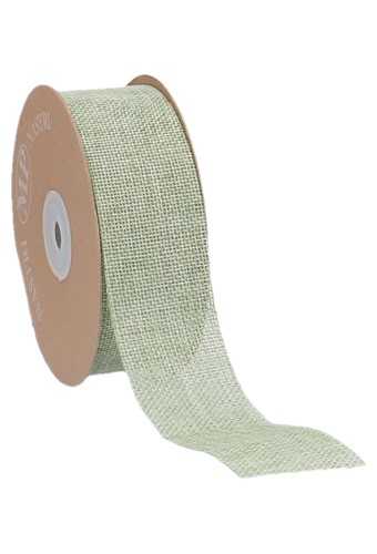 [K1390621] Geschenklint Canvas Groen 40mm x 20 meter