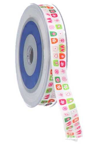 [K1390654] Kadolint Satijn Garden Wit 15mm x 15 meter