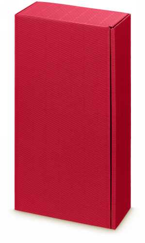 [1170036] Wijndoos Modern Rood 36x18x9cm 2 fles 25stuks