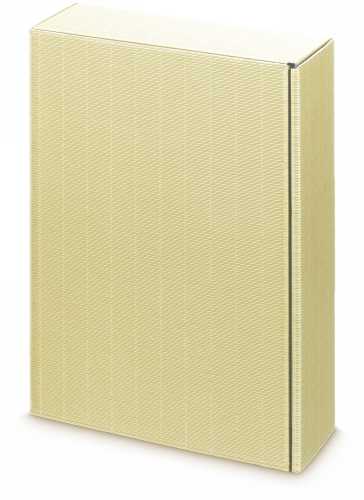 [1170057] Wijndoos Modern Creme 36x25x9cm 3 fles 25stuks