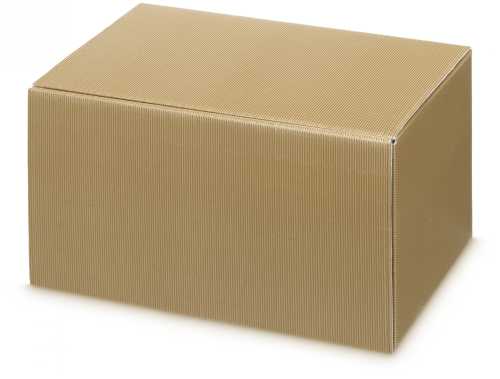 [1170075] Wijndoos Modern Naturel 38x25x19cm 6 flessen 10 stuks