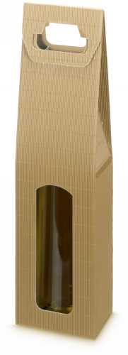 [1170089] Wijndoos Modern Naturel 38x11.5x9cm 1fles 50stuks