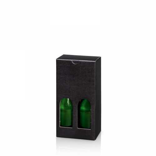 [1170097] Wijndoos Modern Piccolo Klein Flesje 11.2x5.5x21.3cm 2 fles 50stuks