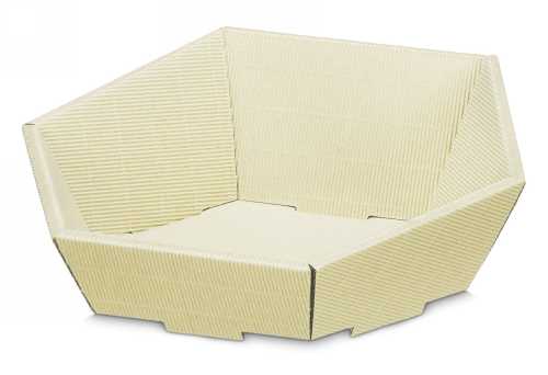 [1170153] Geschenkdoos Korf Modern Creme Klein 29x27x6-10.5cm 25stuks