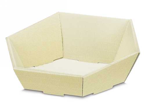 [1170157] Geschenkdoos Korf Modern Creme Middel 38x34x7.5-13cm 25stuks